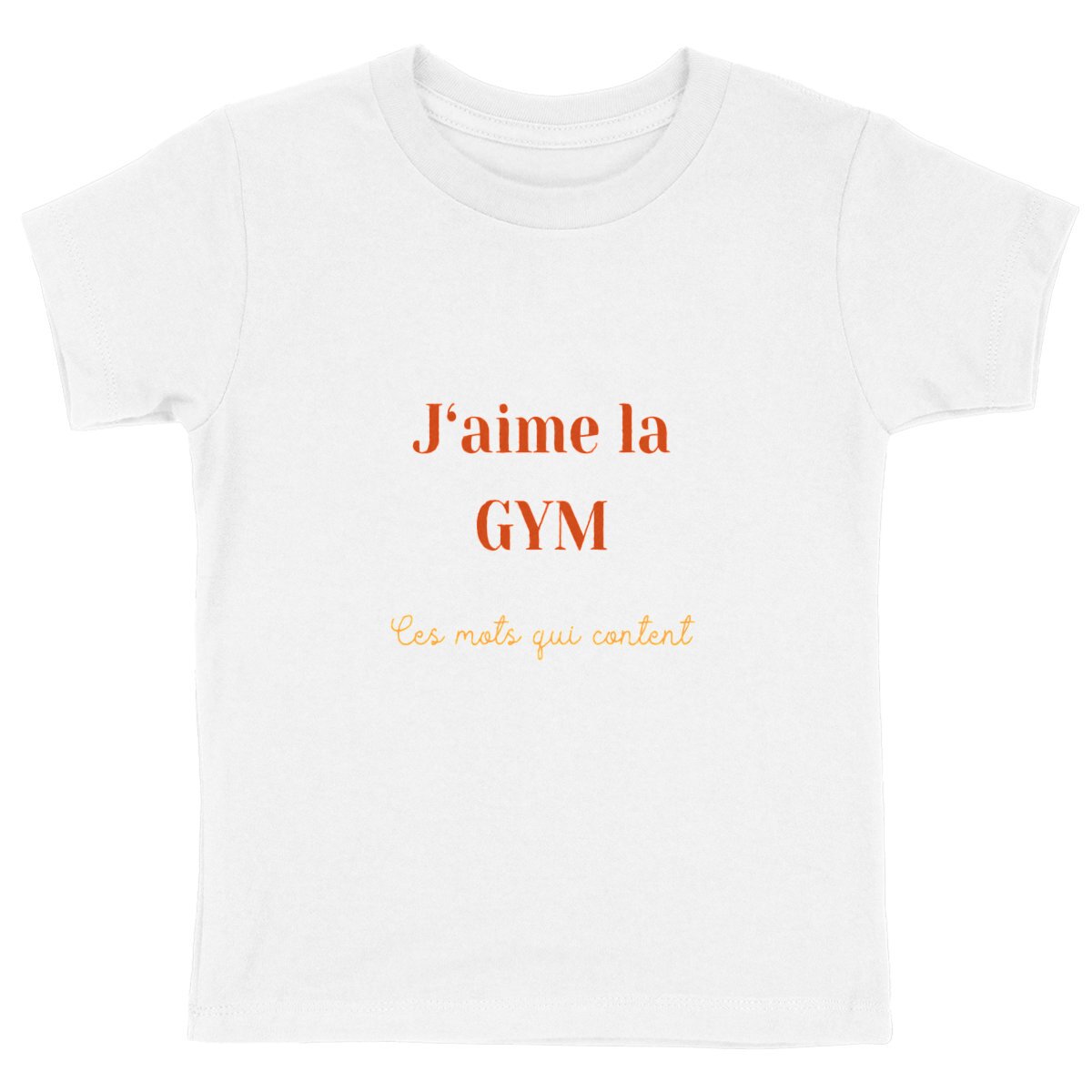T-shirt Enfant - J'aime la GYM