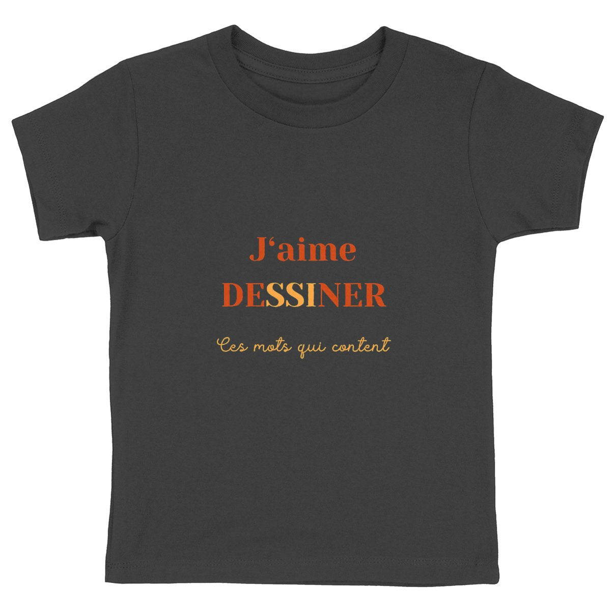 T-shirt Enfant - J'aime Dessiner